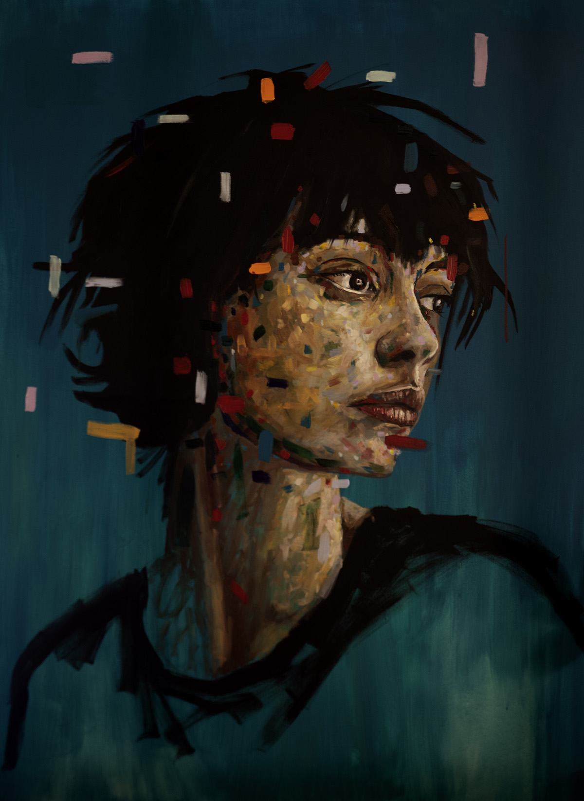 Femme 3/4 Glitch