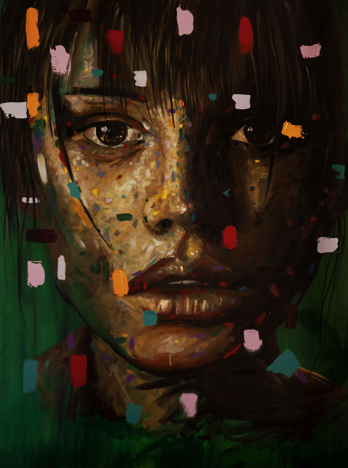 Femme Face Glitch