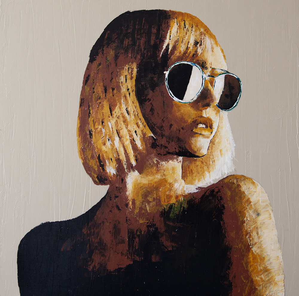 Femme lunettes